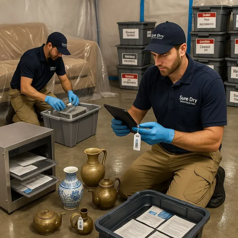 Content Protection and Restoration process in Berks County, PA