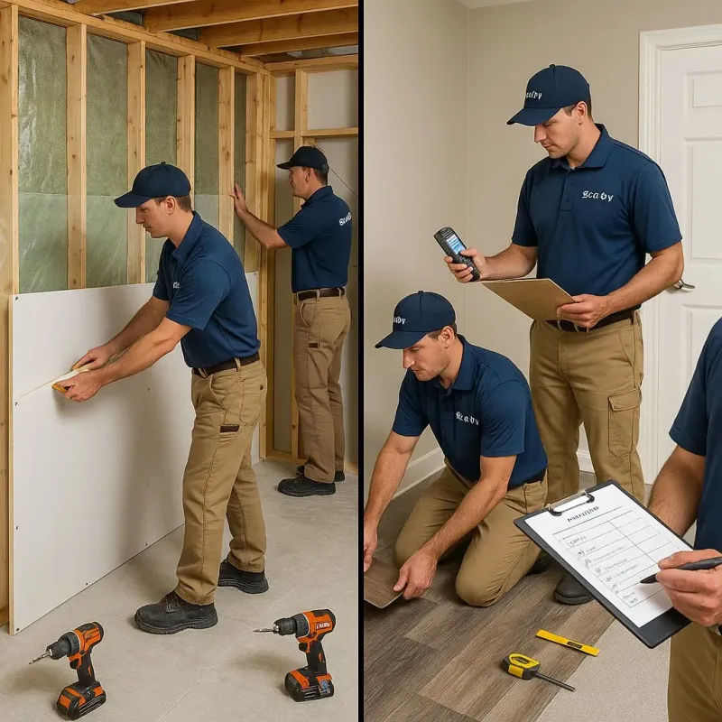 Repairs and Reconstruction process in Berks County, PA